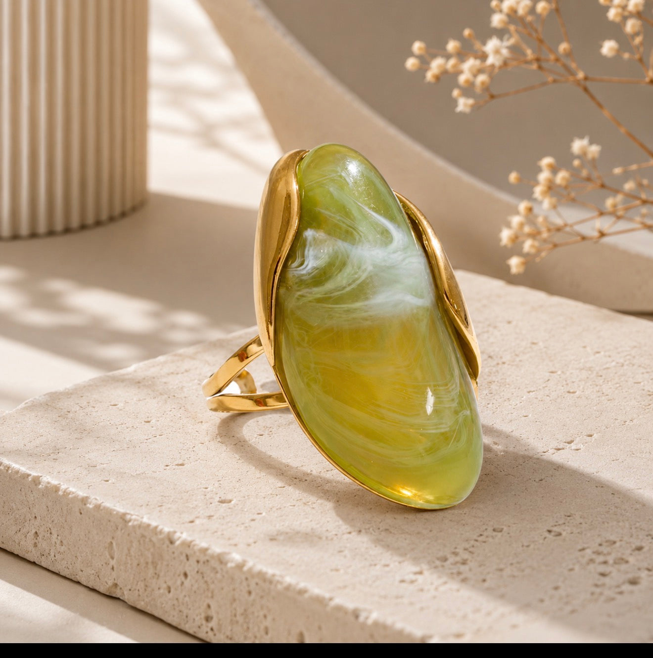 Anillos ajustables de acero inoxidable