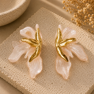 Bloom Petal Earrings
