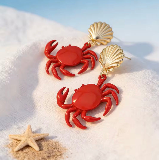 Crab Earrings