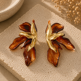 Bloom Petal Earrings
