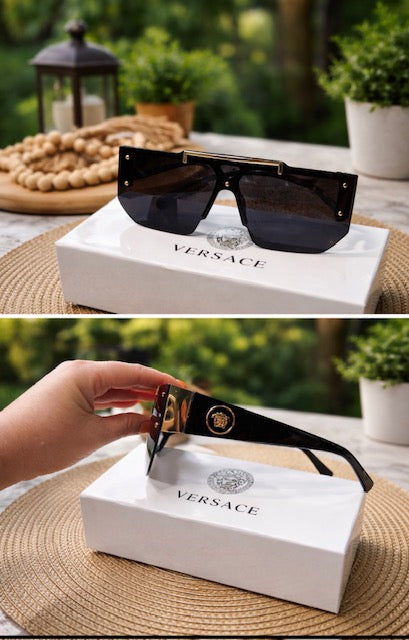 Gafas de sol negras para hombre